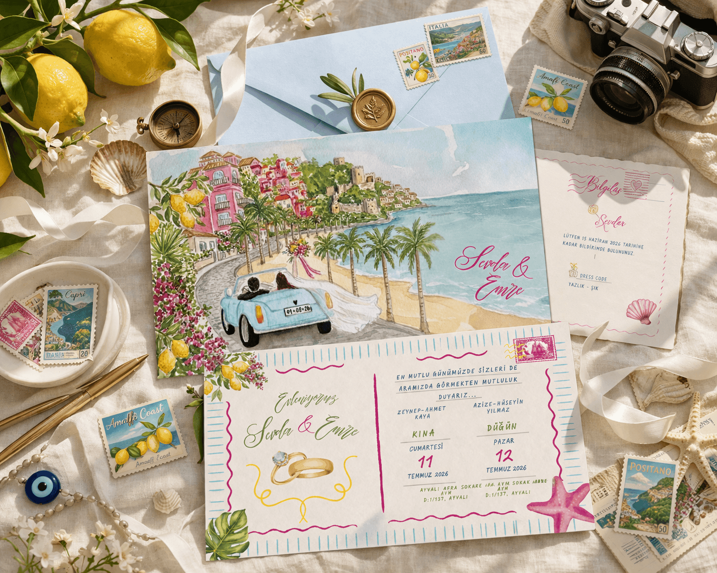 Polokart wedding ikinci tasarım örneği